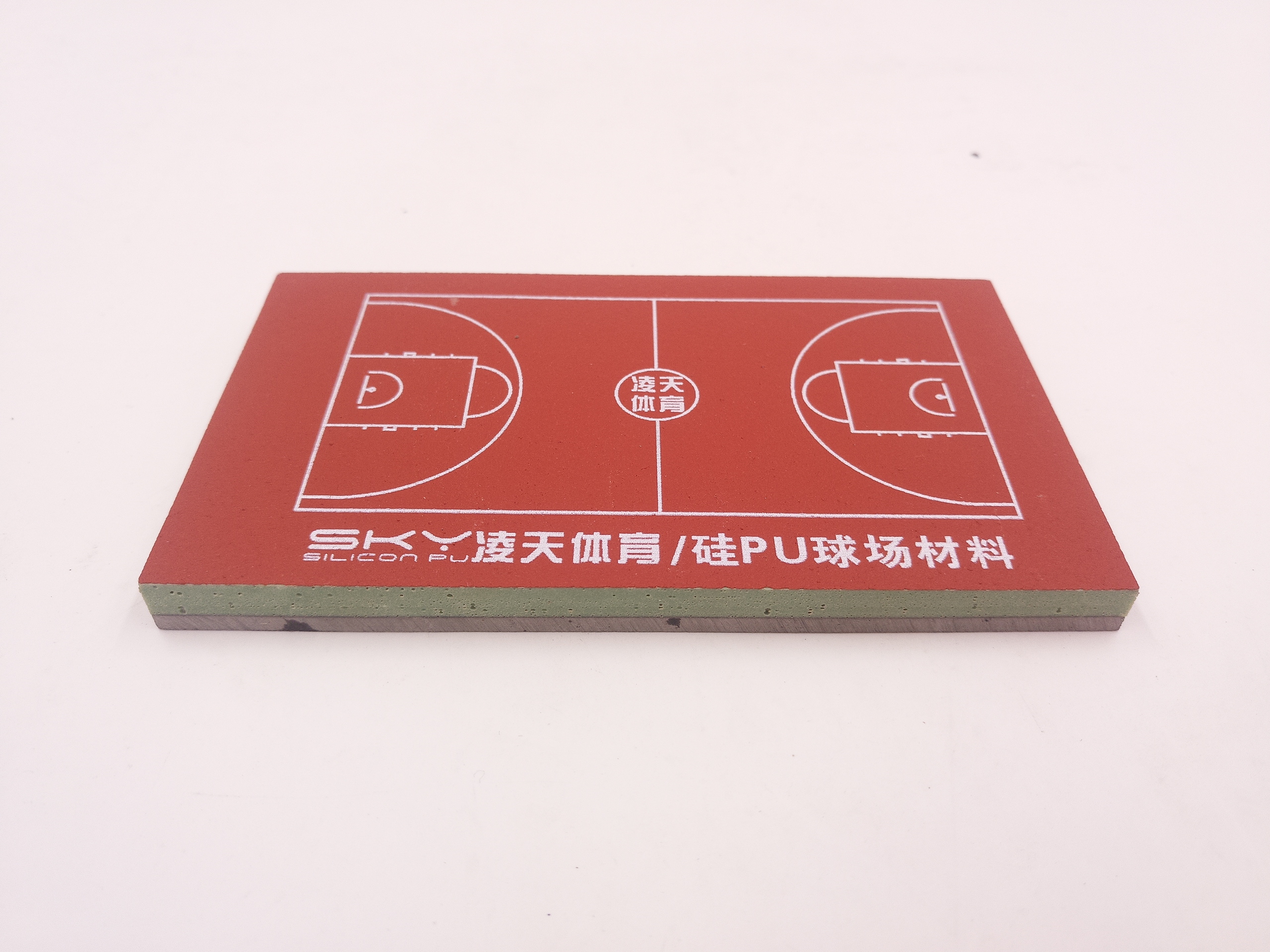 硅PU球场制作工艺与硅pu篮球场效果图！